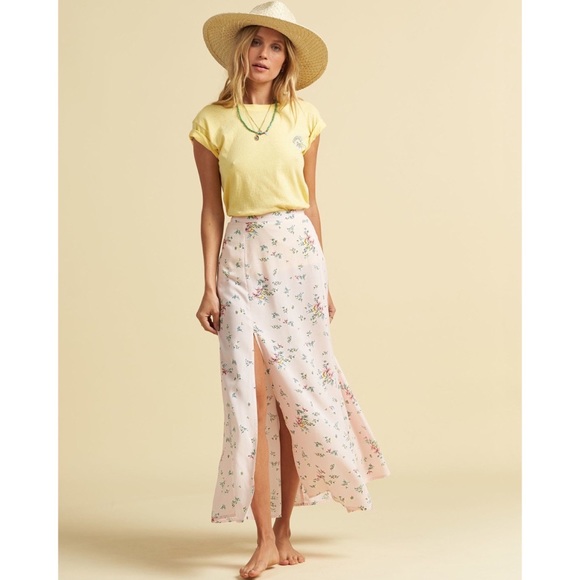 Billabong x Salty Blonde Floral Maxi Skirt - Picture 7 of 13